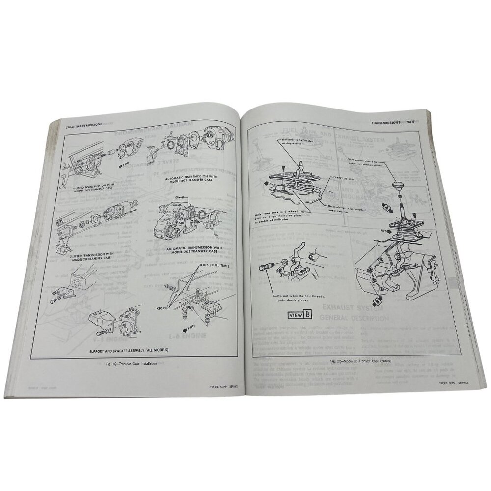 1975 Chevrolet Light Duty Truck Service & Overhaul Manual Supplement ST 330-75 - Picture 6 of 9